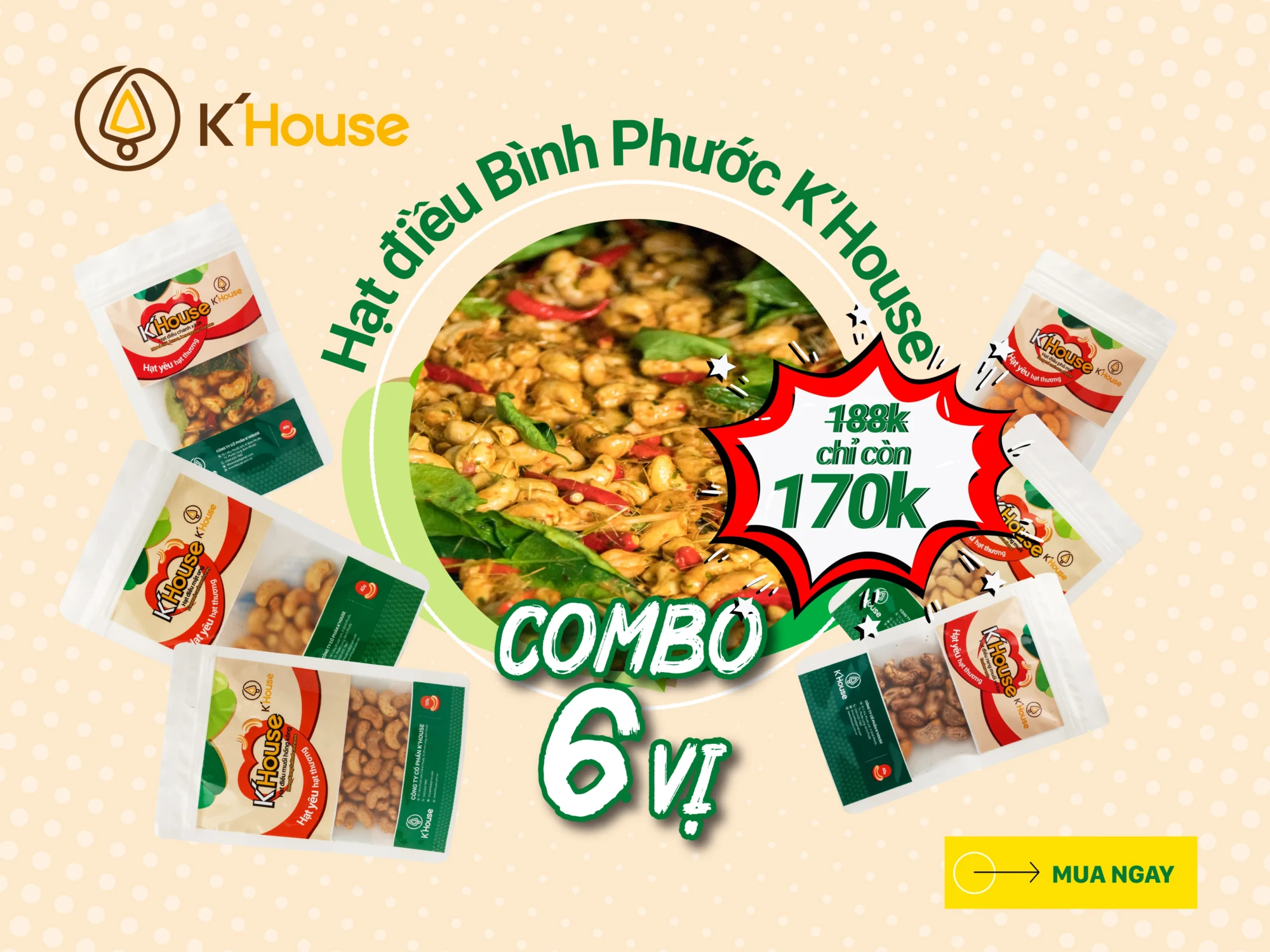 HẠT ĐIỀU K’HOUSE