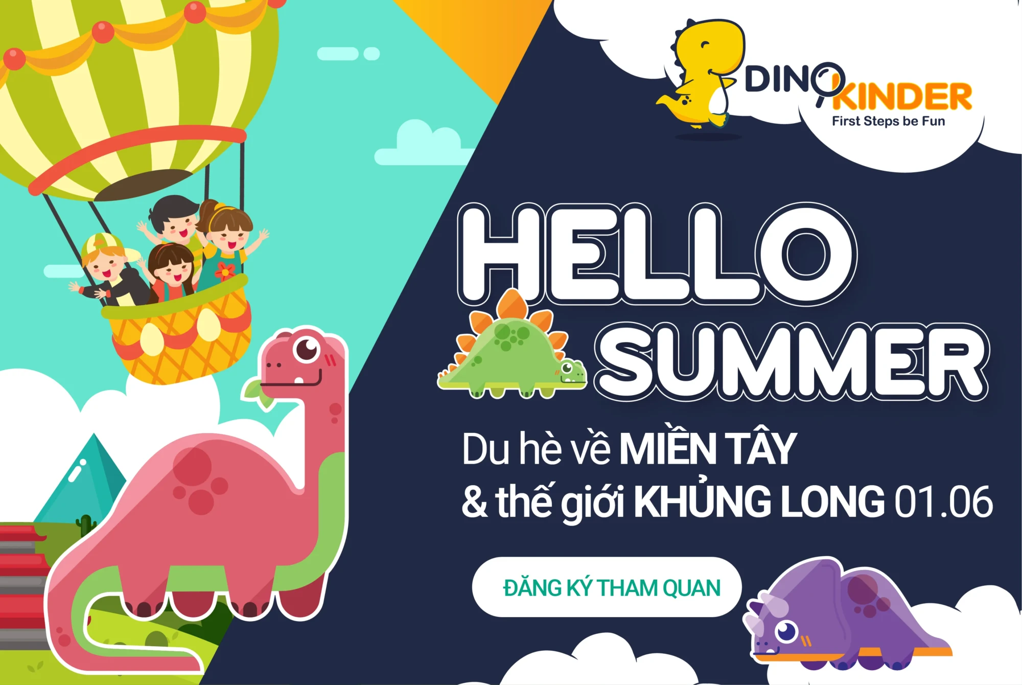 MẦM NON SONG NGỮ DINOKINDER